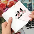 thumbnail image 4 of NobleWorks 21th Milestone Birthday Greeting Card with 5 x 7 Inch Envelope (1 Card) Floral Age 21 C10055MBG, 4 of 6