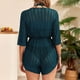 thumbnail image 4 of Traje de baño de 2 piezas para mujer, trajes de baño para mujer, conjunto de bikini mono de color liso de moda primaveral para mujer., 4 of 5