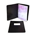 AccO Pressboard Report cover, Prong clip, Letter, 3' capacity, Black