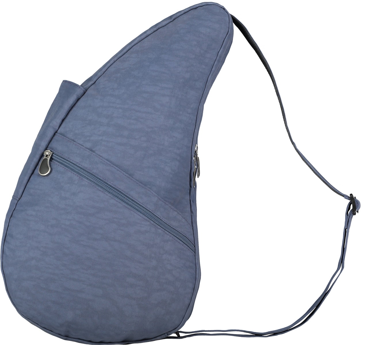 AmeriBag 19" Nylon Crossbody Sling Healthy Back Bag (Vintage Indigo)