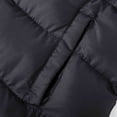 thumbnail image 5 of MADHERO Men's Lightweight Winter Warm Puffer Vest Outdoor Sleeveless Jacket Black Size L, 5 of 6