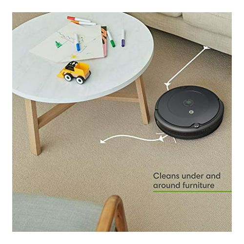 iRobot Roomba 694 Robot Vacuum-Wi-Fi Connectivity, Personalized Cleaning Recommendations, Works with Alexa, Good for Pet Hair, Carpets, Hard Floors, Self-Charging, Roomba 694 - image 5 of 25
