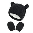 thumbnail image 1 of Conjunto de gorro y guantes para bebé otoño e invierno., 1 of 5