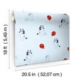 thumbnail image 4 of Bluey Keepy Uppy Peel & Stick Wallpaper, 4 of 12