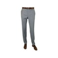 thumbnail image 2 of Mens Mantoni Flat Front Pants All  Wool Super 140's Classic Fit 46306-2 Gray, 2 of 10