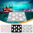 thumbnail image 2 of PALIFEUR Ghost Bathroom Rugs, 16x24" Soft Absorbent Halloween Decor Rug Non Slip Washable Halloween Bath Mat, Festive Door Mat for Bathroom Living Room Holiday Party Decor, Pink, 2 of 8