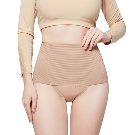 

ZMHEGW 6 Packs Underwear Women Maternity Shapewear Mid Thigh Pettipant Seamless Soft Abdomen Panties