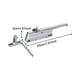 thumbnail image 3 of Cooler Door Handle Universal Freezer Door Handle For Hotel Home Restaurant, 3 of 5