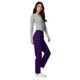 thumbnail image 5 of Adar Universal Scrubs For Women - Tapered Utility Cargo Scrub Pants - 503 - Purple - M, 5 of 7