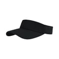 thumbnail image 3 of Trgacdwlo Sun Visor Hat Sports Adjustable Long Brim Breathable Lightweight UV Protection Sun Hat for Men Women Outdoors Black, 3 of 4