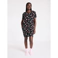 thumbnail image 3 of Joyspun Women's Dreamy Soft Collection Sleepshirt with Short Sleeves, Sizes S/M-2X/3X, 3 of 5