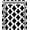 Black, Pattern 3, variant on ODIKA 2x3 Machine Washable Non-Slip Area Rug, Elegant Grid Motif Contemporary Statement High Traffic Rug, Black, 577612