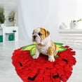 thumbnail image 5 of Nsxcdh Fruit Series Pet Sniffing Mat,Peach Watermelon Lemon Pear,Dog Cat Slow Food Blanket,Foraging Training,Soft Fleece,Portable, 5 of 9
