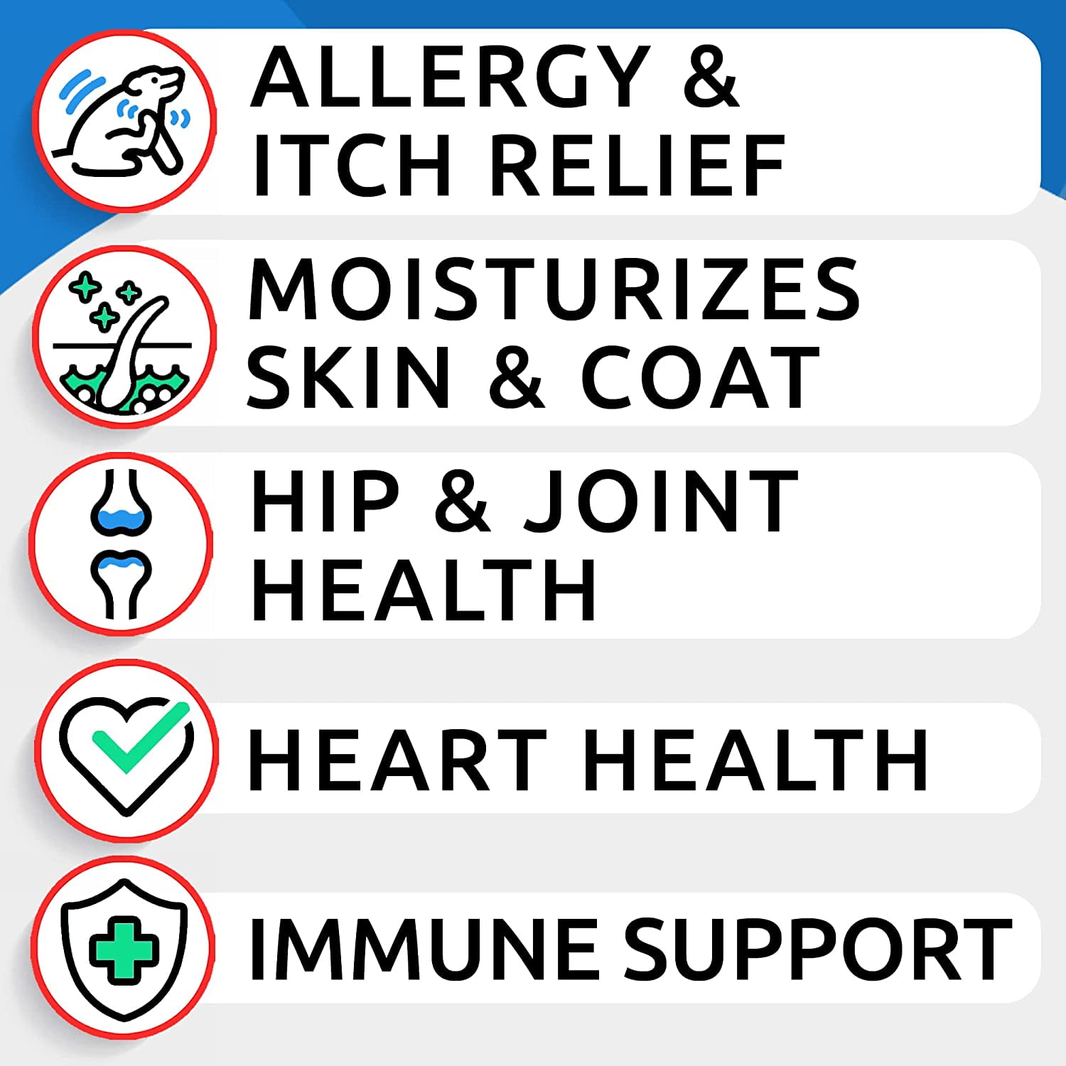 Buy Omega 3 for Dogs 180 Fish Oil Treats for Dog Shedding, Skin