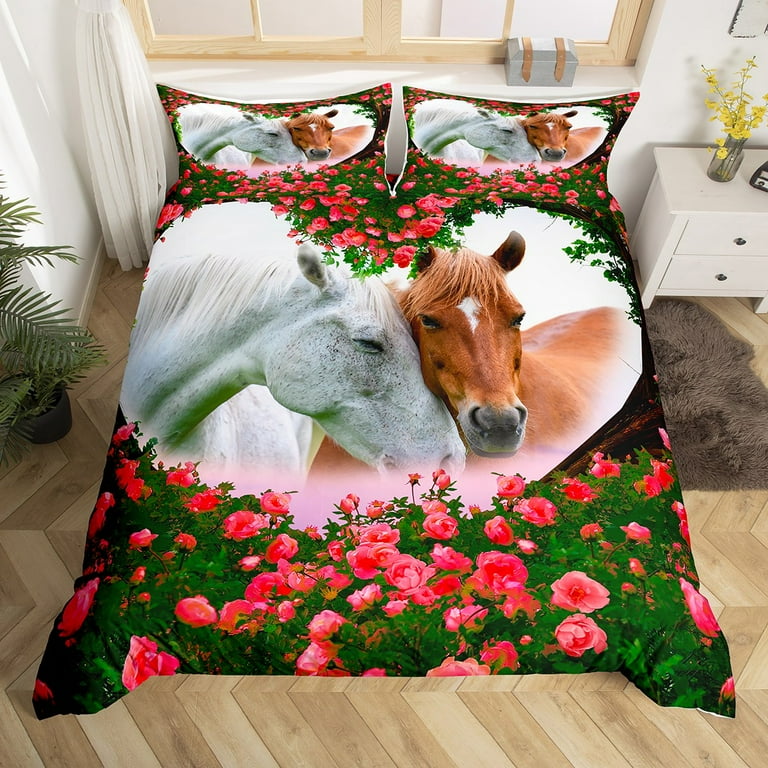 Girls top horse quilt