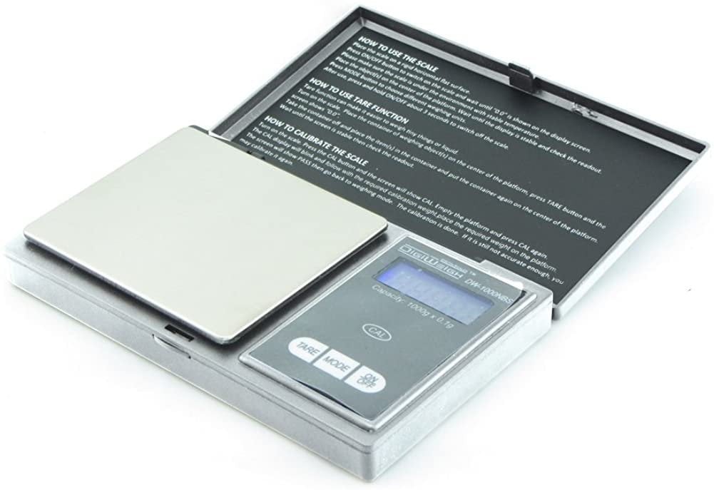 1000g x 0.1g  DigiWeigh Digital Scale DW-B Pocket Jewelry Balance Weight LCD 