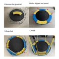 thumbnail image 4 of 2X Trampoline Pad,55inch Replacement Trampoline Safety Pad,Trampoline Spring Cover,Safety Guard Spring Protective Cover, 4 of 8