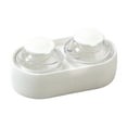 thumbnail image 2 of Molde grande para bolas de hielo para whisky y cócteles: molde de silicona de doble cavidad con tapa hermética para enfriar bebidas lentamente., 2 of 6