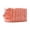 Orange, variant on Wavy Pattern Pouch, Large Waterproof PVC Glossy Makeup Organizer, Portable Toiletry Cosmetic Bag For Travel Brush Storage(Yellow)
