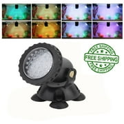 Aquarium LED Lighting Multicolor 36 LED Underwater Spot Ligh Landscape Lamp