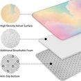 thumbnail image 5 of Dreamy Pastel Sky Bathroom Rugs Sets 3 Piece,Toilet Cover Set,Absorbent Non Slip Bathroom Mats Sets with U-Shaped Contour Rug Toilet Rug Set, 5 of 5