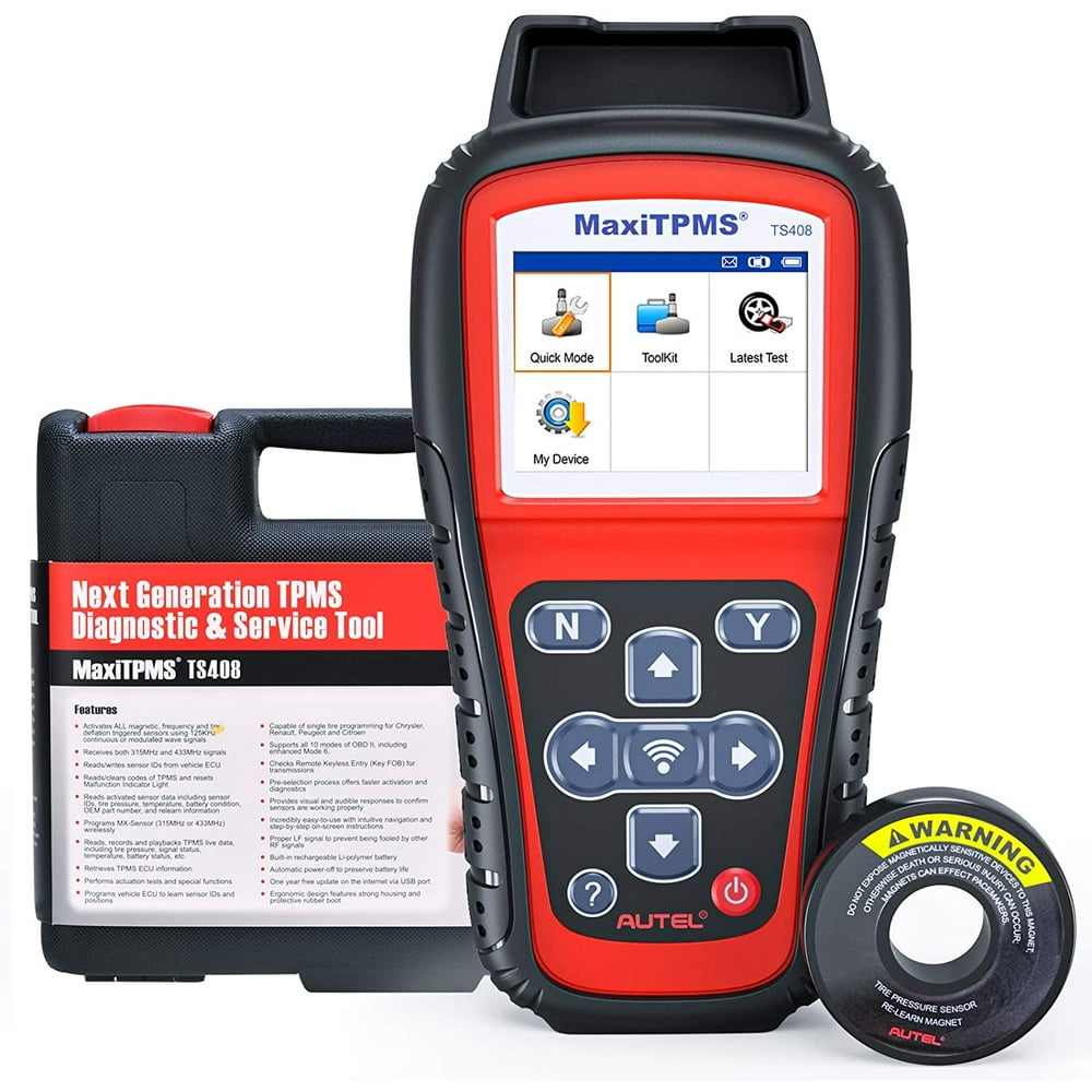 Autel TPMS Relearn Tool TS408, TPMS Reset, Sensor Activation, Program