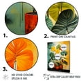 thumbnail image 3 of Designart "Beauty Of Tropical Jungle Plants" Plants Floater Framed Wall Art Living Room, 3 of 5