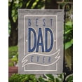 thumbnail image 3 of Carolines Treasures BB5430GF Best Dad Ever Garden Size Flag, 3 of 3