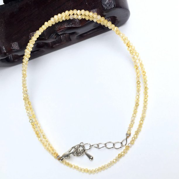 Piedra de turmalina de ágata de cuarzo de cristal natural 2-3 mm Cuentas de corte Mini collares Pulsera son adecuados para regalos de hombres y mujeres Tan Jianjun unisex