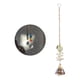 thumbnail image 5 of Adornos colgantes para jardín, atrapasoles, candeliere de de cristal brilnte, carillón , colgante de decoración de patio de oficina en Champán 40mm perfecl Colgante Windchime, 5 of 7