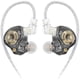 thumbnail image 1 of wonima11 Qkz Ak6 Lucky in Ear Monitor, HiFi Wired Earbuds, Tunable Sound Wired Headphones Gaming Earbuds with 3-Level Adjusting Switch, Detachable Cable for Music Gaming Video Calling (Black), 1 of 1