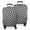 Black White Checkerboard, variant on Black White Checkerboard Checkered Pattern Luggage Cover Fashion Suitcase Cover Baggage Covers Fit 25-28 Inch Luggage (Go Travel)