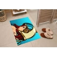 thumbnail image 6 of Modern Rug, Girl Rugs, Home Decor Rug, Non Slip Rugs, Pop Art Astronaut Woman Rugs, Woman Rug, Customs Rugs, Bath Rug, Printed Rugs, 3.3'x9.2' - 100x280 cm, 6 of 8