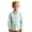 Green, variant on Fozruso Boys Striped Button-Down Shirts Long Sleeve Collared Dress Shirts School Uniform Shirts for Toddler and Kids