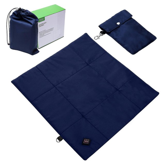 Cojín de asiento con calefacción por USB, 3 configuraciones de temperatura, portátil y antideslizante, perfecto para la oficina, el automóvil y los viajes