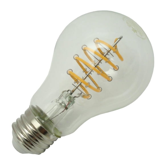 Sylvania 40576 - LED6.5A19DIMCL827SPIRALBL 4/CS 1/SKU A19 A Line Pear LED Light Bulb