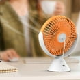 thumbnail image 4 of Ventilador de Escritorio Ventilador de Circulación de Aire Pequeño Y Silencioso con Viento Fuerte Ventilador de Refrigeración Portátil Mini Ventilador Naranja, 4 of 8