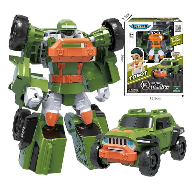 Corea Anime Brothers transformación Robot juguetes dibujos animados deformación coche avión figuras de acción vehículo niños regalos para niños