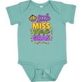 thumbnail image 3 of Inktastic Little Miss Mardi Gras with Crown and Dots Girls Baby Bodysuit, 3 of 5