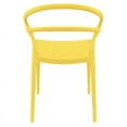 thumbnail image 3 of Pemberly Row Contemporary Dining Arm Chair in Yellow, 3 of 10