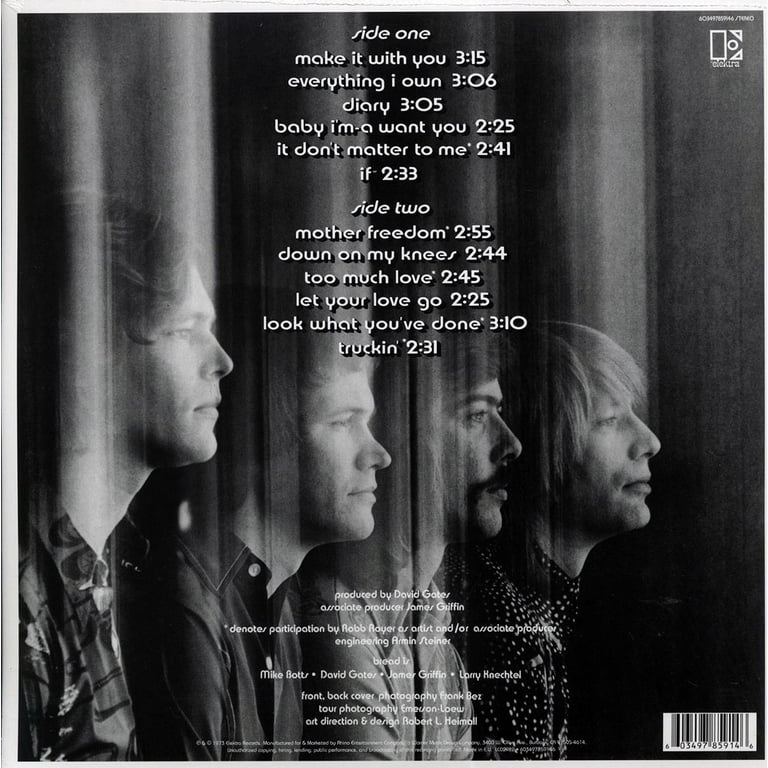 Rhino/Wea UK, Vinyl Record, The Best of Bread 1973 - Walmart.com