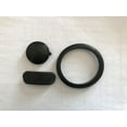 thumbnail image 2 of Husky Towing Trailer Tongue Jack Cap 87456 Brute; Replacement Manual Crank Access Cover For Husky 87248/87247/87641; Includes brake Release Cover and Jack Tube Grommet; Rubber, 2 of 3