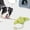 Green, variant on Indestructible Doggie Chew Toy for Aggressive Chewers Squeaky Teething Plaything for Dogs and Small Animals - Indoor Play Solution