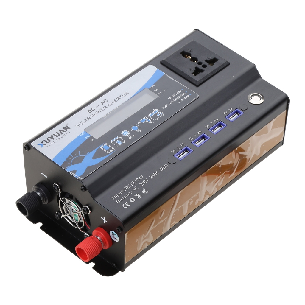 Pure Sine Wave Inverter 3000W - DC to AC Power Converter