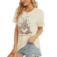 thumbnail image 7 of Magical Shirt for Women Magic Kingdom T Shirt Cute Castle Graphic Tee Family Holiday Vacation Short Sleeve Tops, 7 of 7