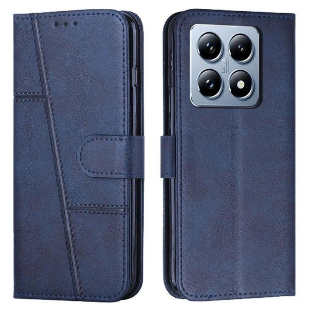 Funda Flip para FOXDOCK Xiaomi 14T – Carcasa delgada y resistente a impactos con soporte para uso diario y profesional