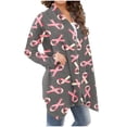 thumbnail image 4 of Vestes pour Femmes, Cardigan pour Femmes, Cardigan Imprimé à Manches Longues, Blouses pour Femmes Mode, Longs Cardigans pour Femmes, 4 of 5