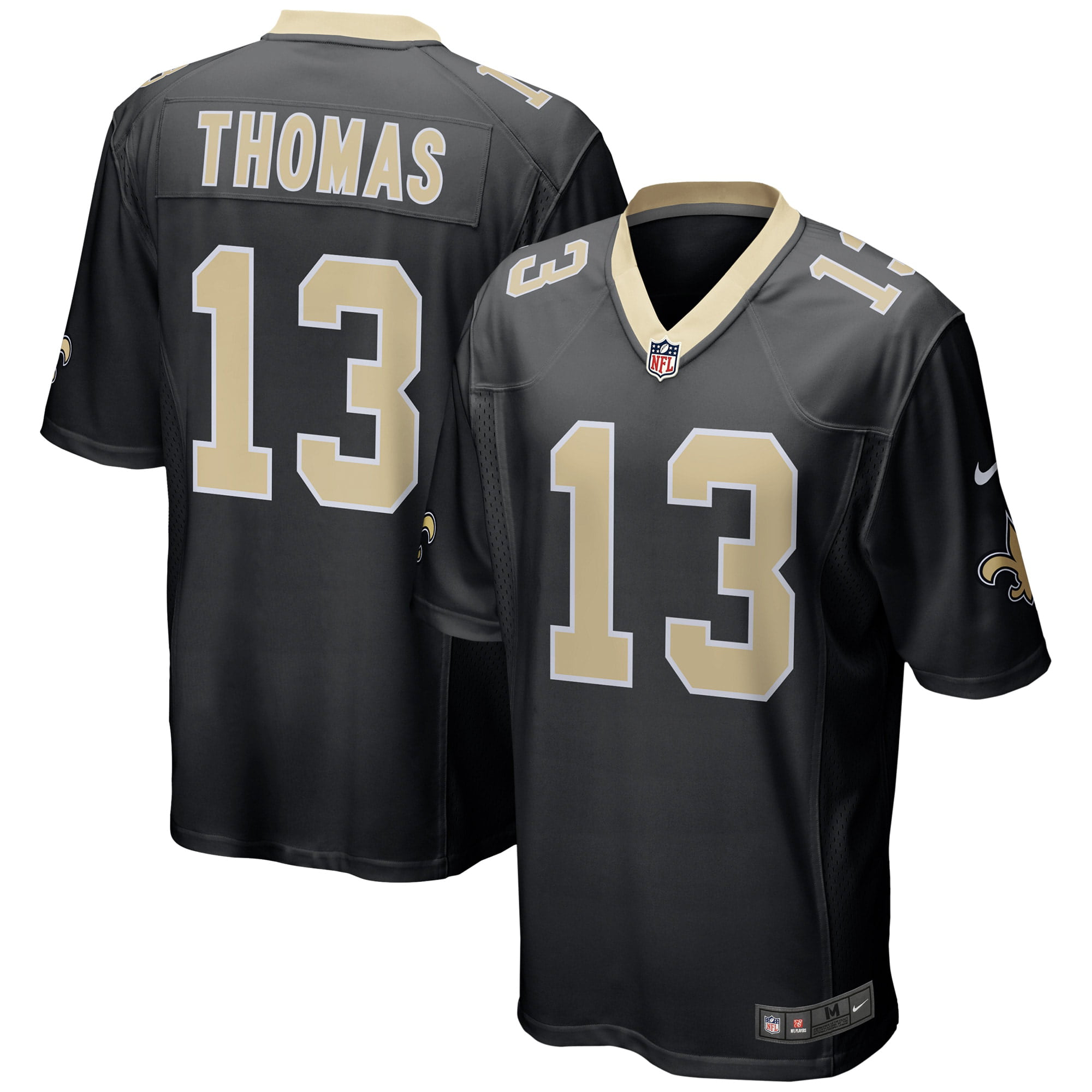 Michael Thomas New Orleans Saints Nike Team Color Game Jersey - Black - Walmart.com - Walmart.com