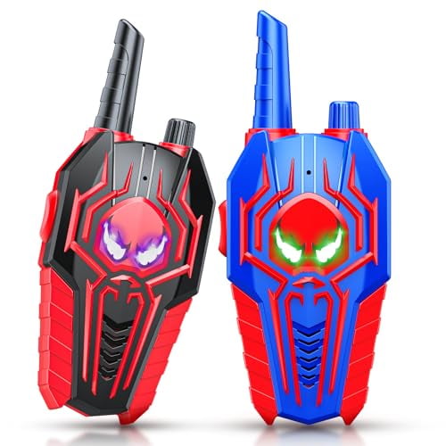 Cool Walkie Talkies for Boys Kids: Gifts Toys for 3 4 5 6 7 8 Year Old Boys Ages 5-7 Kids Walkie Talkies 2 Pack Outdoor Hiking Camping 2 Way Radio Toy Age 3-8 Year Old Boy Girl Birthday Gifts