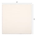 thumbnail image 6 of Unique Bargains 12Pcs Cotton Washable Dinner Cloth Napkins Beige 18x18inch, 6 of 6